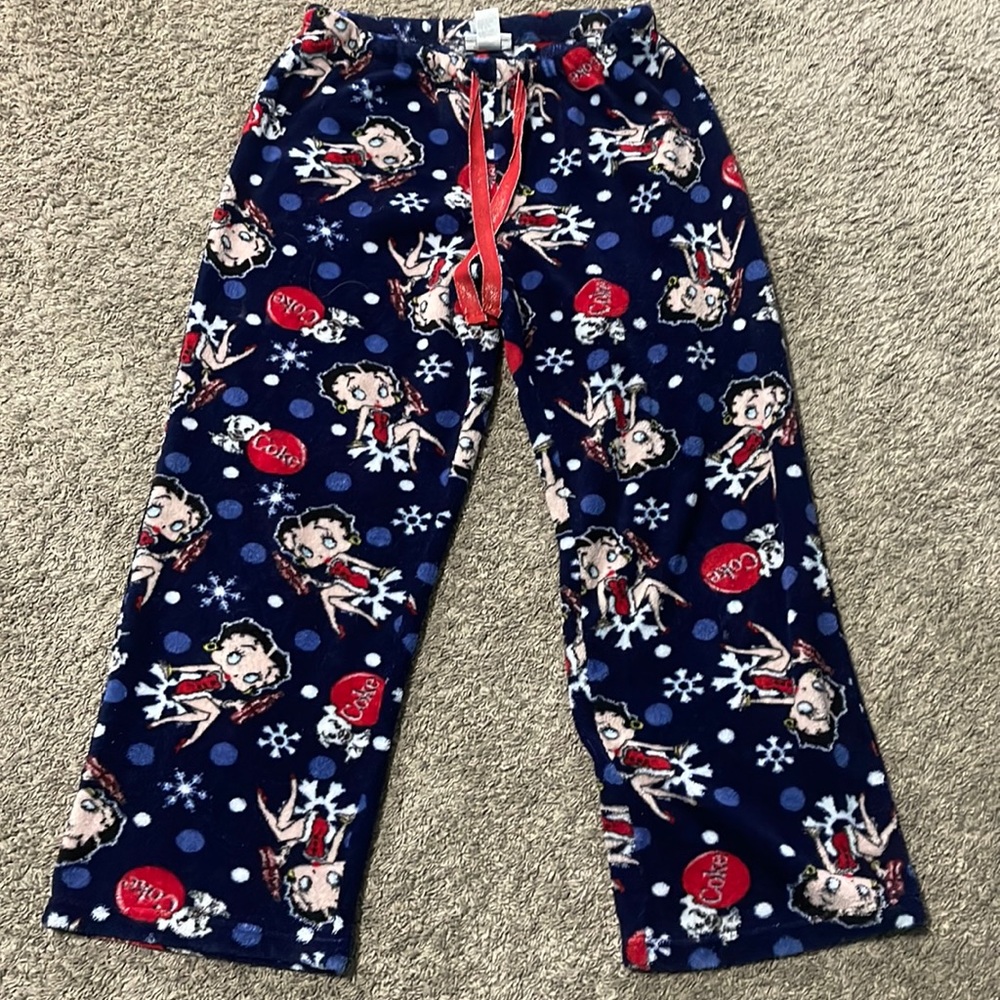 Betty boop & Coca Cola pajama pants